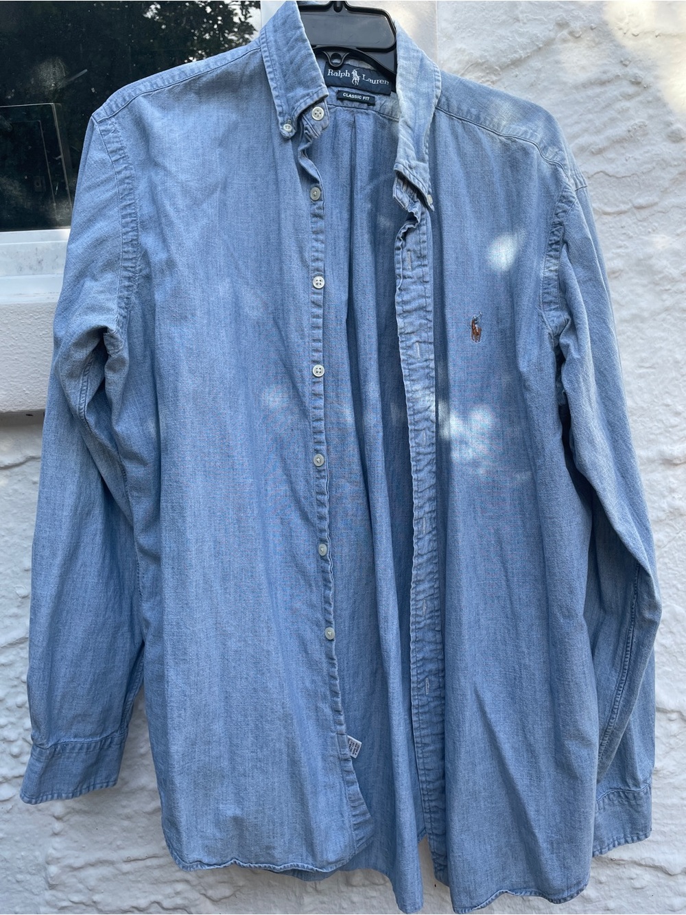 Ralph Lauren Polo Chambray Denim Button-Down Shirt